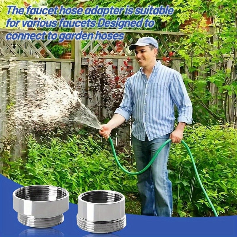 6 Pieces Faucet Adapter Set Multi Function Kitchen Water Saving Aerator - Image 2