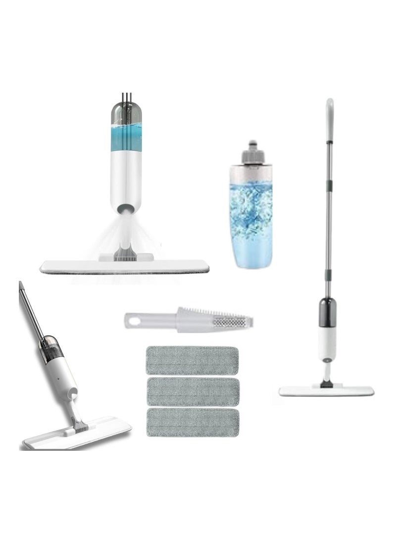 Horizon - Mops for Floor Cleaning, Upgrade your Floor Cleaning with Rotating Floor Mop, 3 Reusable Microfiber Cleaning Mop Pads, Effortless Dry and Wet Spray Mop with 350ml Refillable Bottle - Image 1