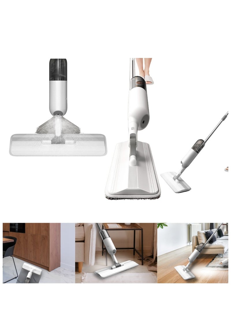 Horizon - Mops for Floor Cleaning, Upgrade your Floor Cleaning with Rotating Floor Mop, 3 Reusable Microfiber Cleaning Mop Pads, Effortless Dry and Wet Spray Mop with 350ml Refillable Bottle - Image 1