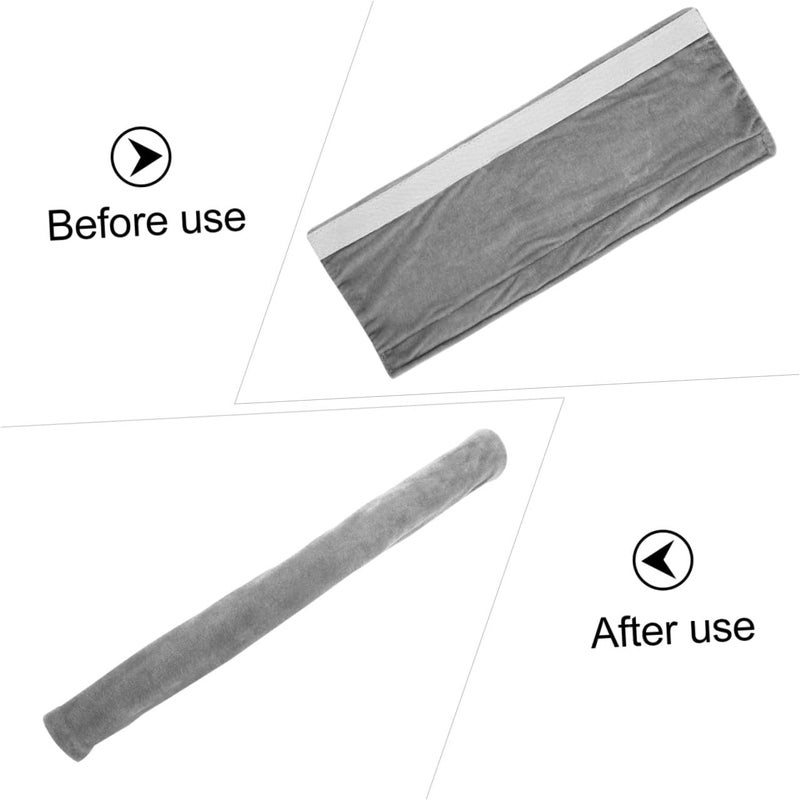 VERDANVERSE 4pcs Grey Refrigerator Door Handle Covers Fridge and Oven Handle Protectors Kitchen Cover Decor for Home Appliance Cleaning and Anti-Fingerprint Protection - Image 5