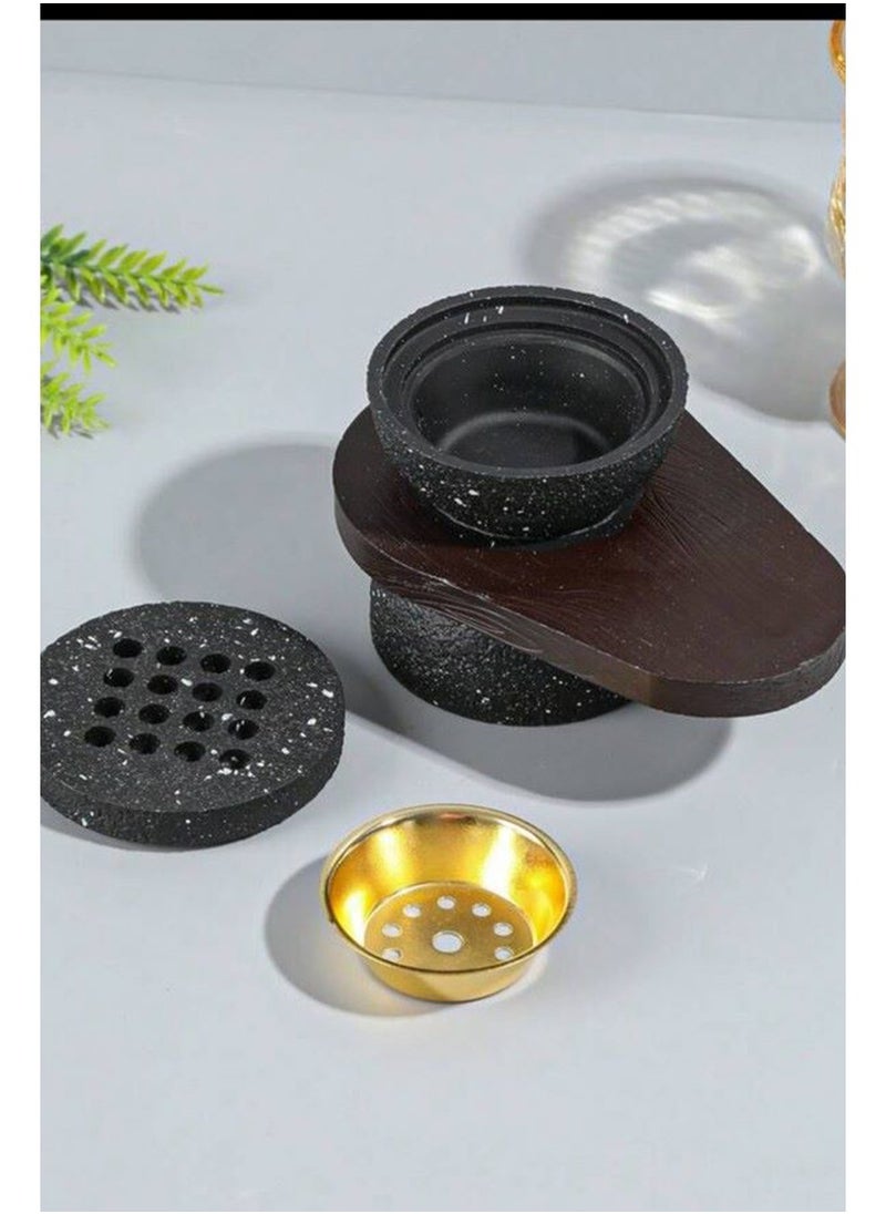 MARS Q Incense burner set with incense storage box and tray  - Image 3