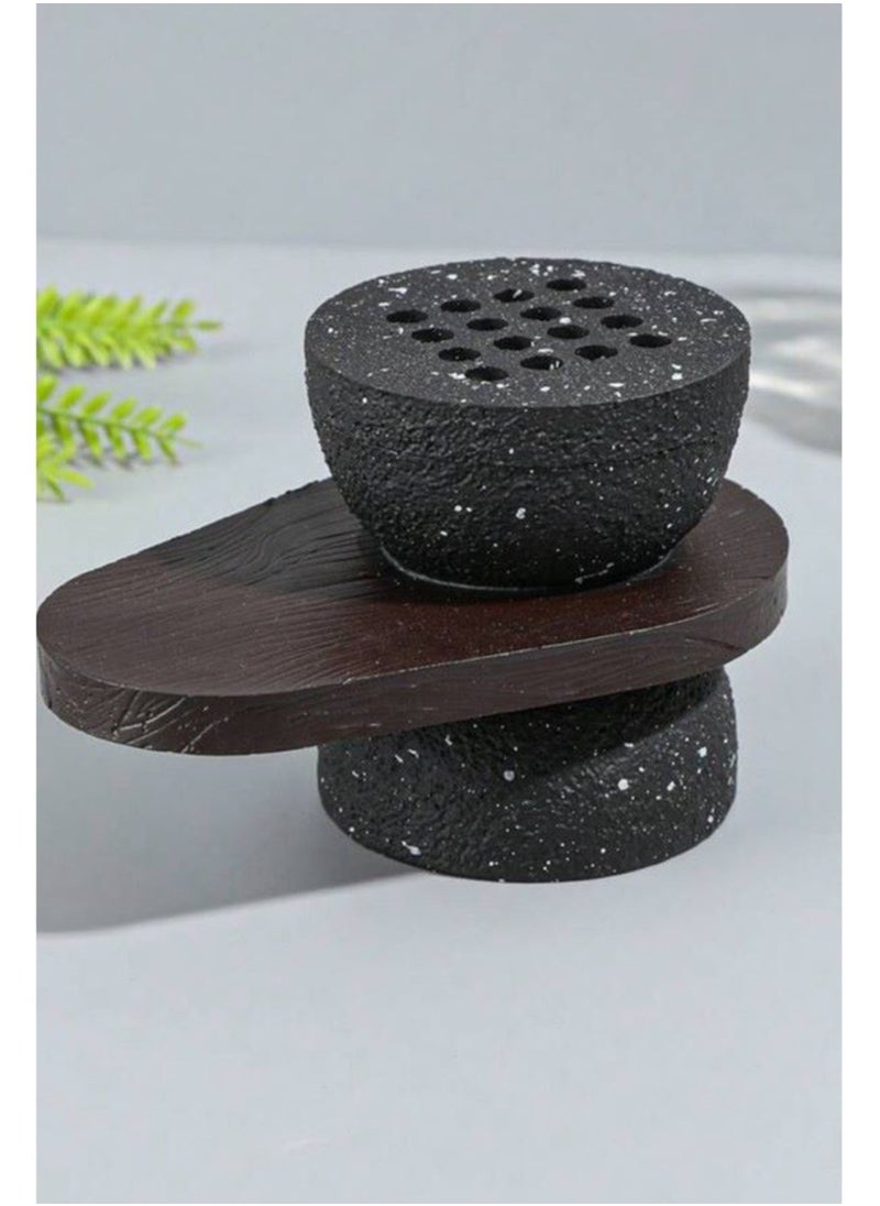 MARS Q Incense burner set with incense storage box and tray  - Image 5