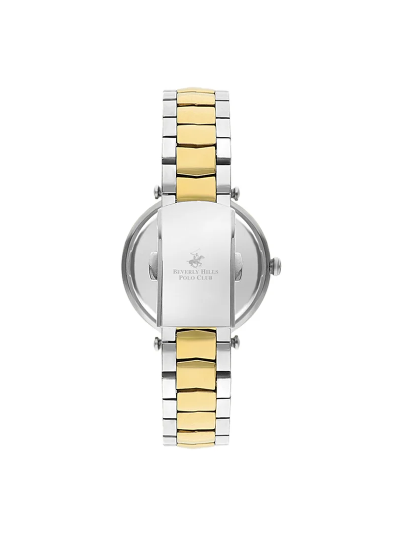 BEVERLY HILLS POLO CLUB Women's Chronograph  Shape Metal Wrist Watch BP3352X.220 - 34.5 Mm