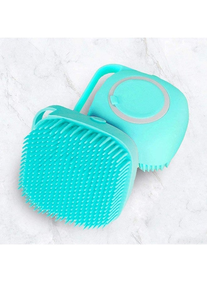 Shopfleet Silicone Body Scrubber Bath Brush Washer For Dead Skin Removal Mens Womens Bath Brush For Shower Exfoliating Brush, Easy to Clean (1PC)Multicolor - Image 4
