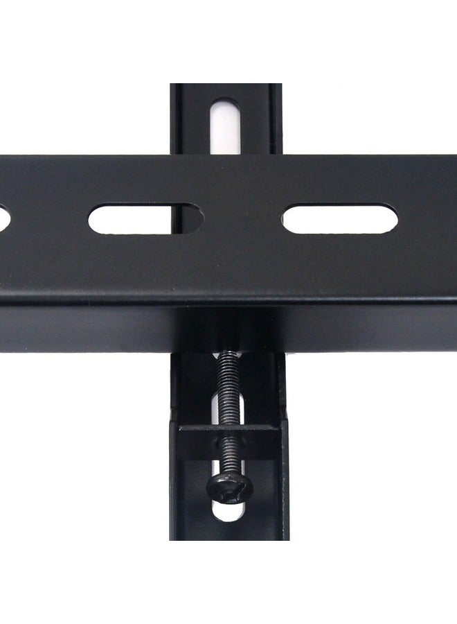 ELTRAZONE Heavy-Duty Fixed TV Wall Mount for 13”-30” Screens: Supports Up to 15kg, Max VESA 100x100, 15mm Clearance, Black (Model ELT-02) - Image 3