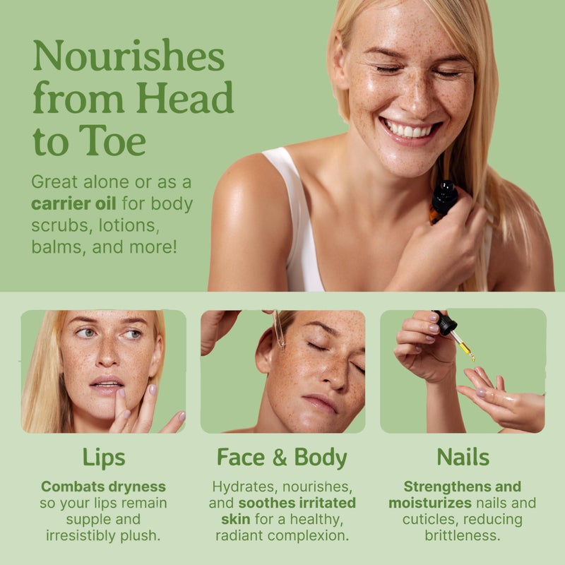 Bella Terra Oils - Green Coffee Bean Oil 16oz - Harness the Purity of Coffee Serum Ingredients, Enriched with Potent Acids for Lush & Healthy Skin - Image 5