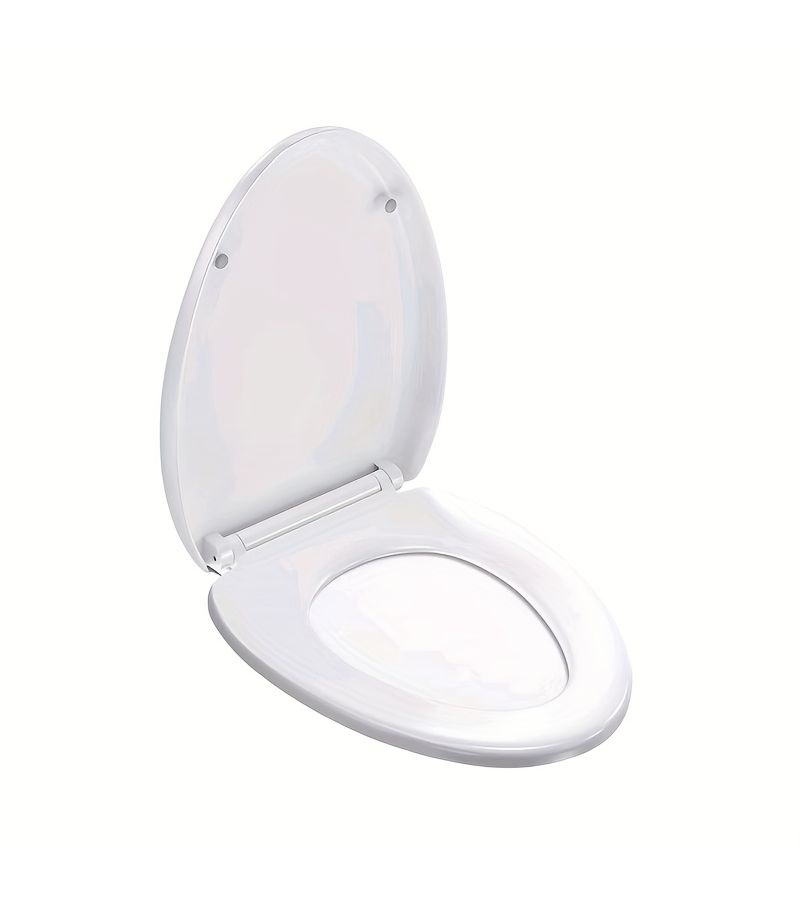 Household Toilet Seat Cover Soft Close Silent 1038 Toilet Lid - Image 5