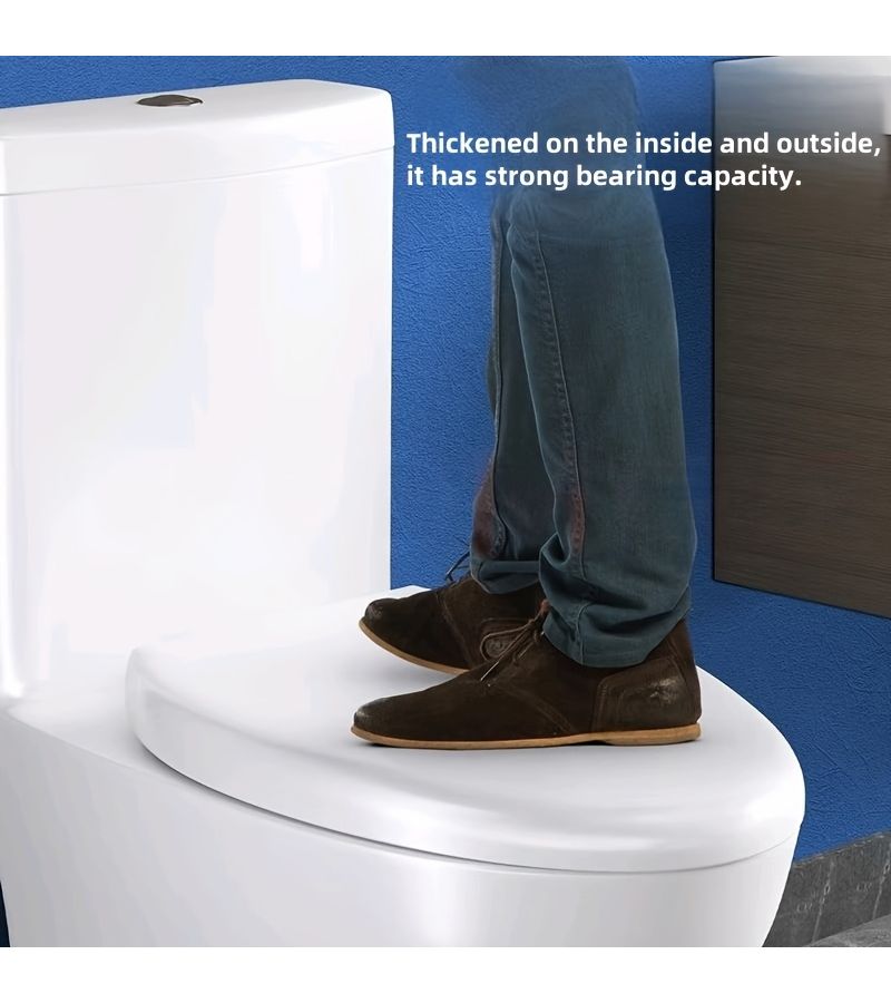 Household Toilet Seat Cover Soft Close Silent 1038 Toilet Lid - Image 2