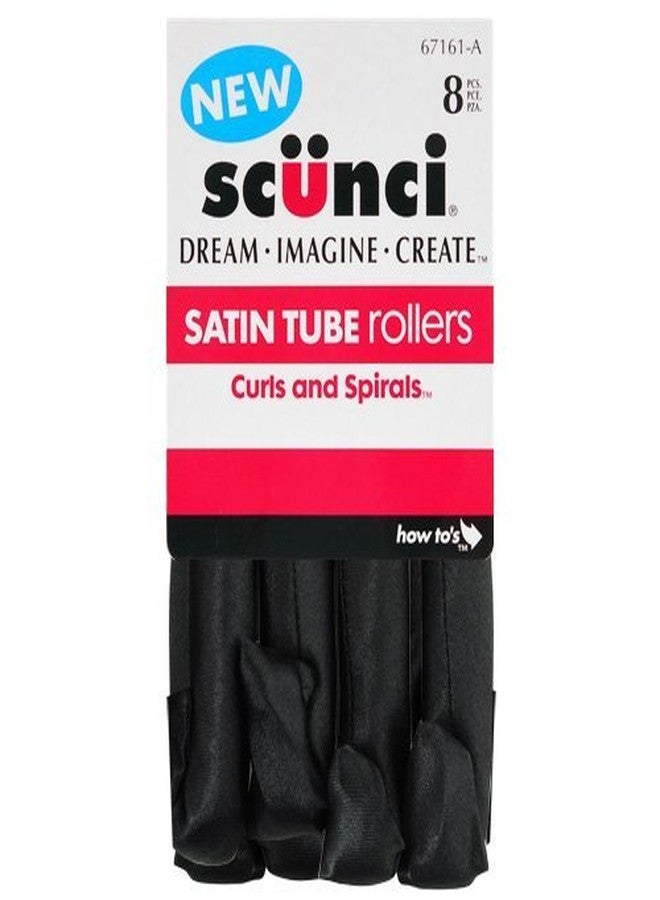 Scunci أسطوانات ساتين من سكونسي 8 قطع