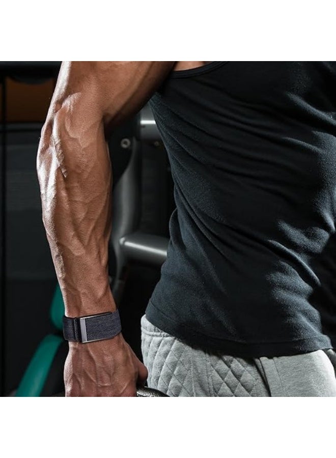 ترامكس سوار ساعة Whoop 4.0 - سوار ساعة نايلون متماسك بديل مع إطار معدني على شكل حرف U لإكسسوارات جهاز تتبع اللياقة البدنية والنشاط - Image 2