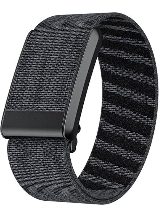 TraMx Bands for Whoop 4.0 - Replacement Nylon Knit Watch Strap Wristband with U-shaped Metal Frame Fitness & Activity Tracker Accessories