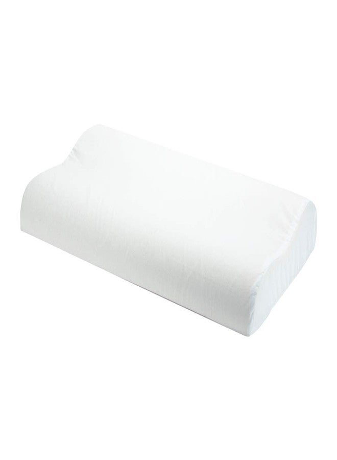 ObusForme Neck Pillow | Contour Cervical Pillow | High and Low Height for Optimal Neck Support and Sleep | Memory Foam Layer for Comfort, Inner Foam for Firmer Support | Standard Size - Image 1