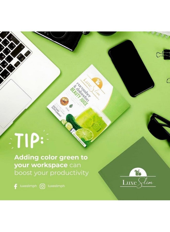 Luxe Slim عصير الجمال الفاخر - خيار و دالاندان - 10 × 21 جرام - Image 4