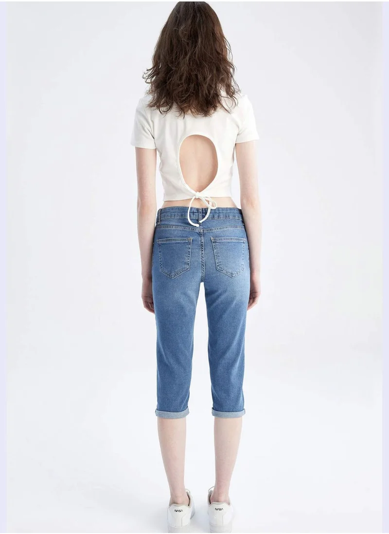 DeFacto Woman Capri Denim Capri