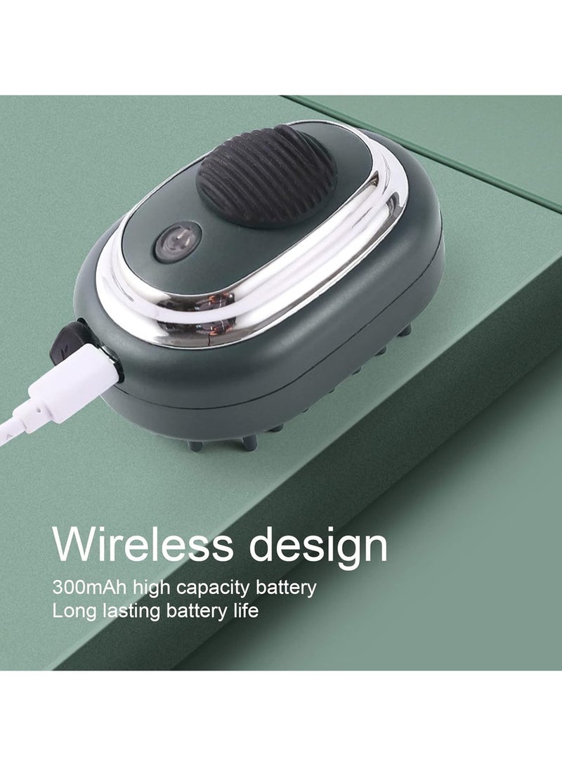 general Cordless Head Massager, Electric Scalp Applicator Massager 4 Gears Adjustable Vibration USB Rechargeable Hair Oil Comb - Image 5