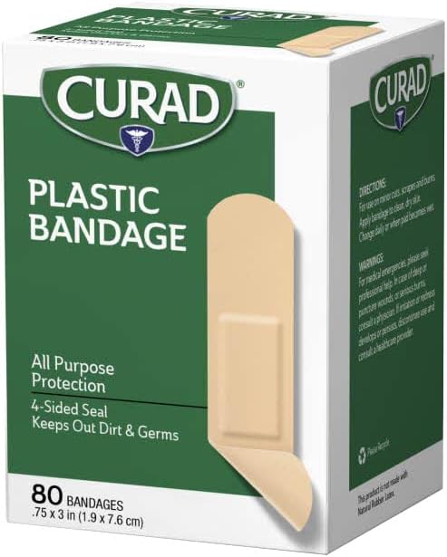Curad Plastic Bandages 75 X 3 Inches 80 Each - Image 2