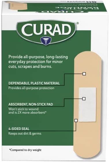 Curad Plastic Bandages 75 X 3 Inches 80 Each - Image 4