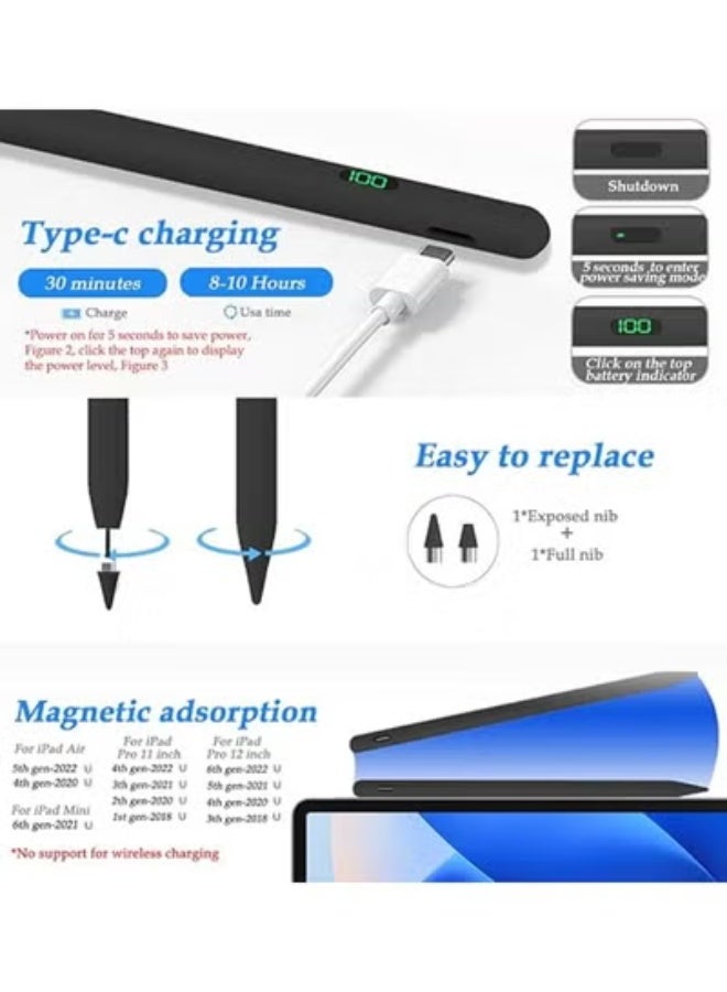 Active Stylus Pen – Precise & Lightweight Touchscreen Pencil – Compatible with iPhone, Android, iPad Pro/Air/Mini – Ideal for Daily Use - Image 2