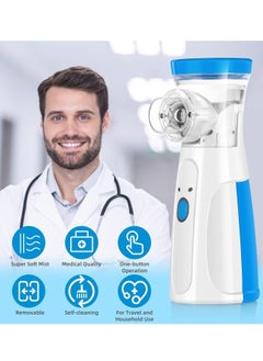 Houmt Nebulizer Portable Mini Vaporizers Handheld Atomizers for Adults and Children Travel Nebulizer Steam Inhalator Low Power  - Image 4