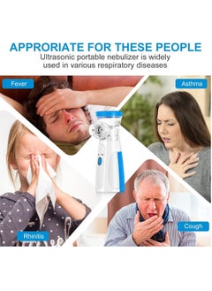 Houmt Nebulizer Portable Mini Vaporizers Handheld Atomizers for Adults and Children Travel Nebulizer Steam Inhalator Low Power  - Image 5