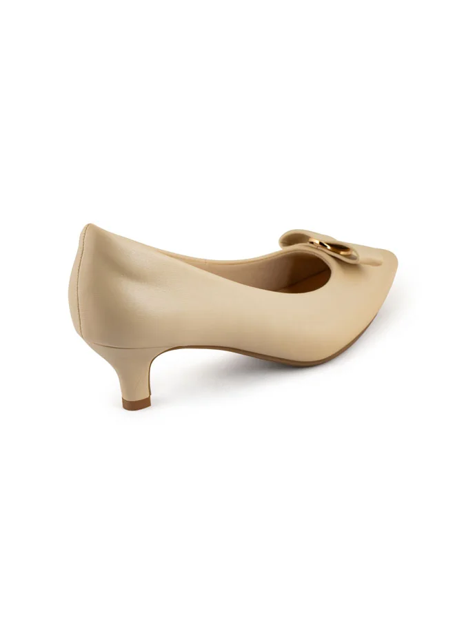 Vincci Women Pointed Toe Mid Heel Pumps