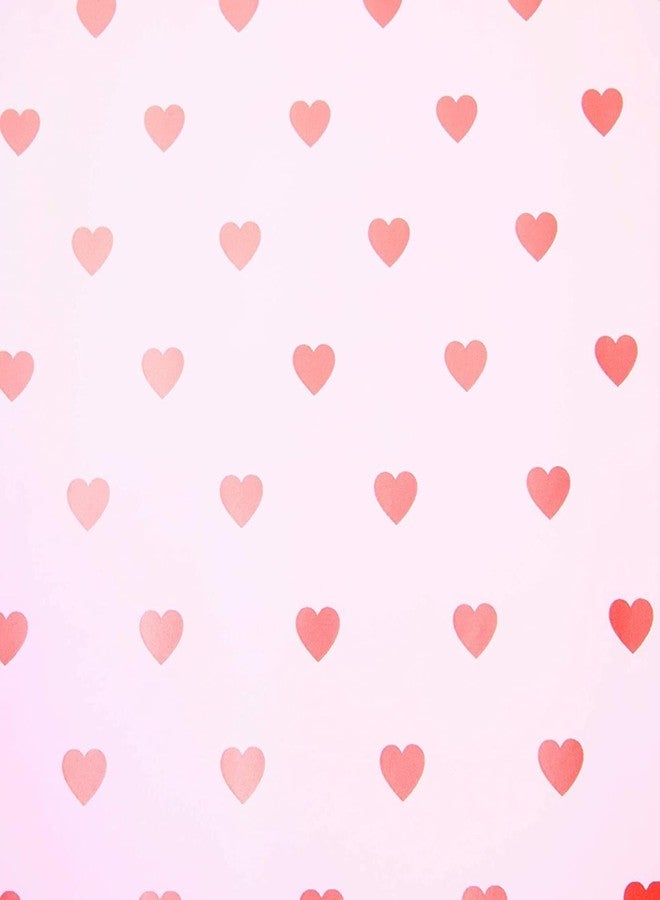 Sparkle and Bash Rainbow Hearts Gift Wrap Roll - 30 in x 16 ft, 3 Rolls, Pink - Birthday Wrapping Paper - Pink Sparkle Gift Wrap - Image 5