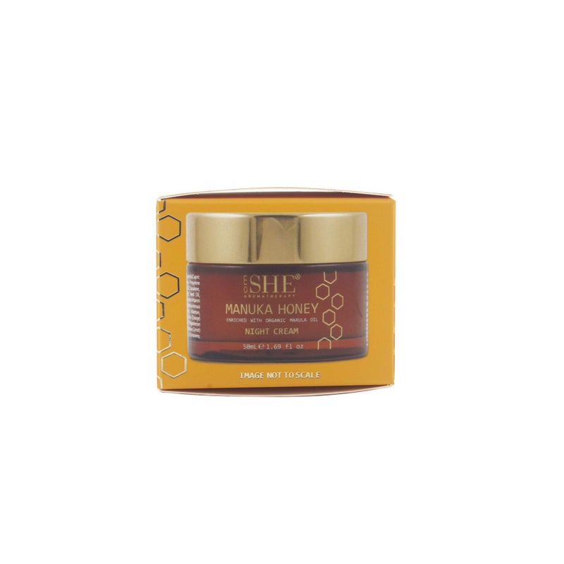 Om She Aromatherapy Manuka Honey Night Cream - Image 3