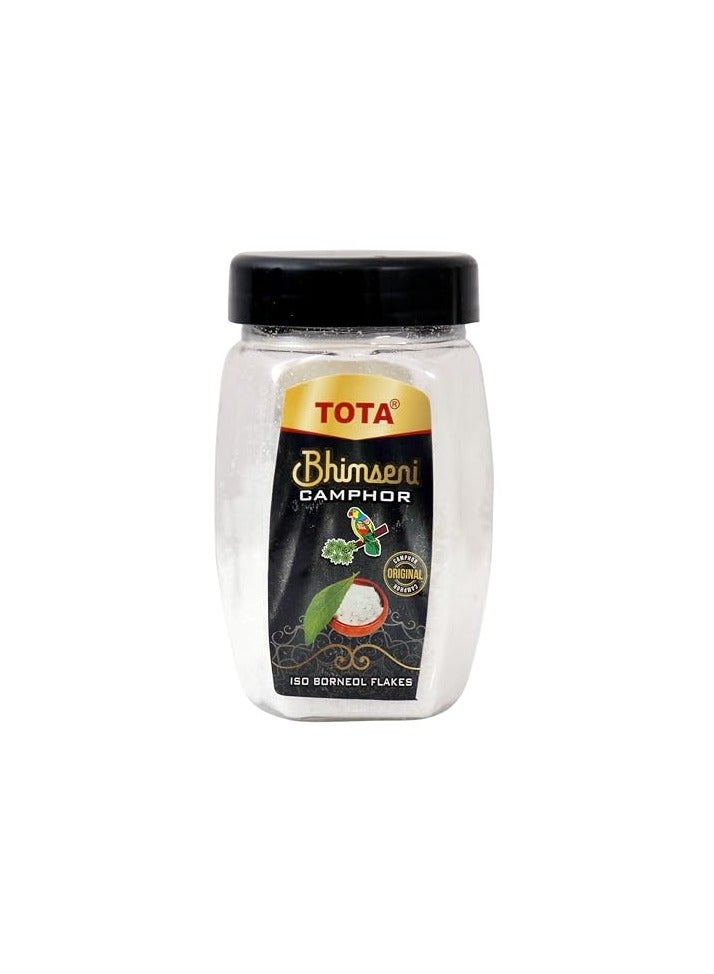 Tota Bhimseni Camphor 50g (Pack of 1) | 100% Pure Natural Kapoor for Pooja, Aarti & Spiritual Use | Long Lasting Fragrance - Image 1