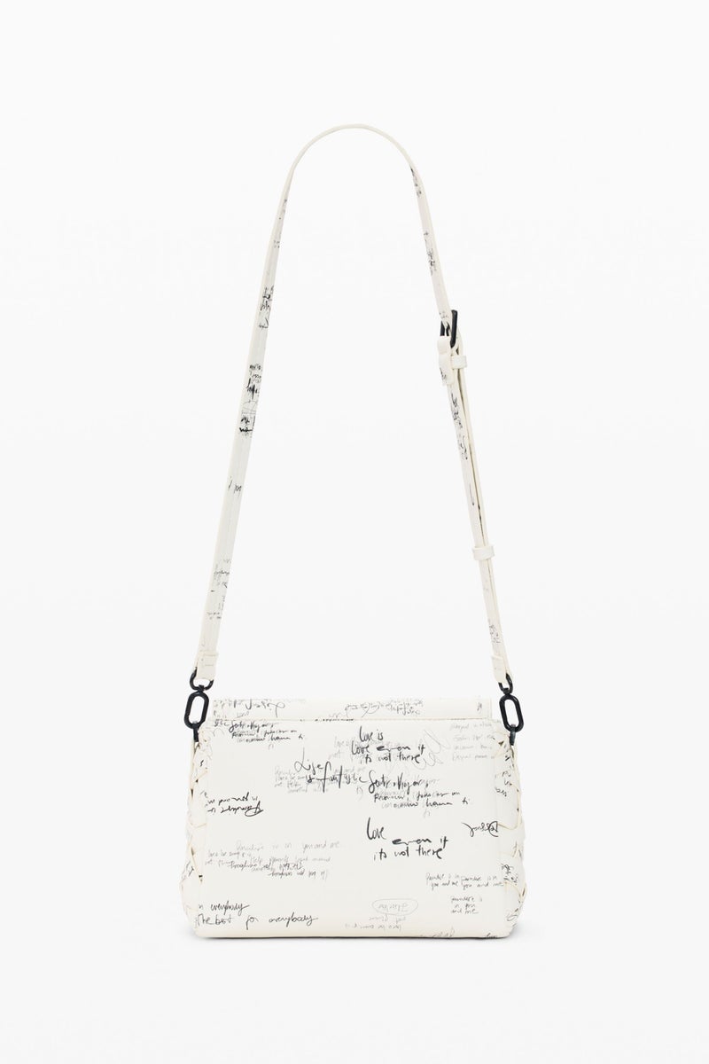 DESIGUAL Medium bag with flap braided details - Image 4