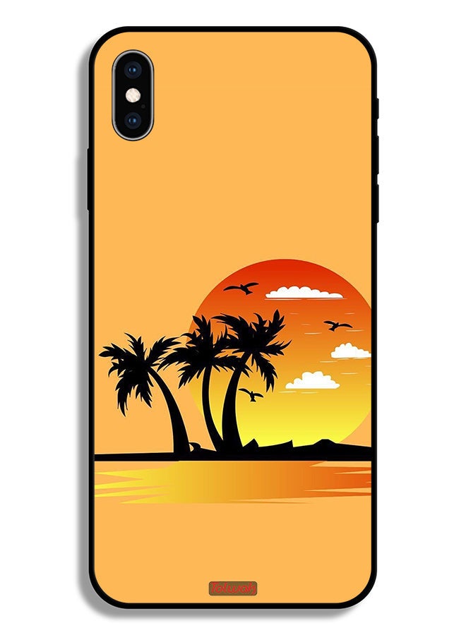 Tolwak Apple iPhone XS Protective Case Drawing Abstract Design - Image 2