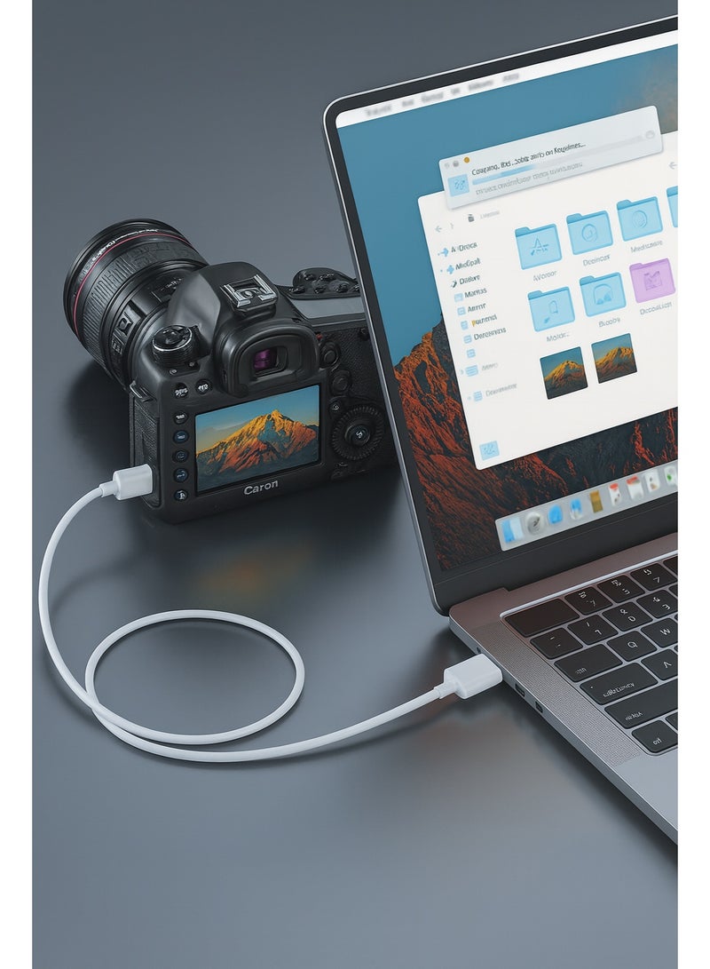 كابل يو أس بي 3 إلى ميكرو بي لنقل البيانات فائق السرعة متوافق مع الأقراص الصلبة الخارجية - Image 4