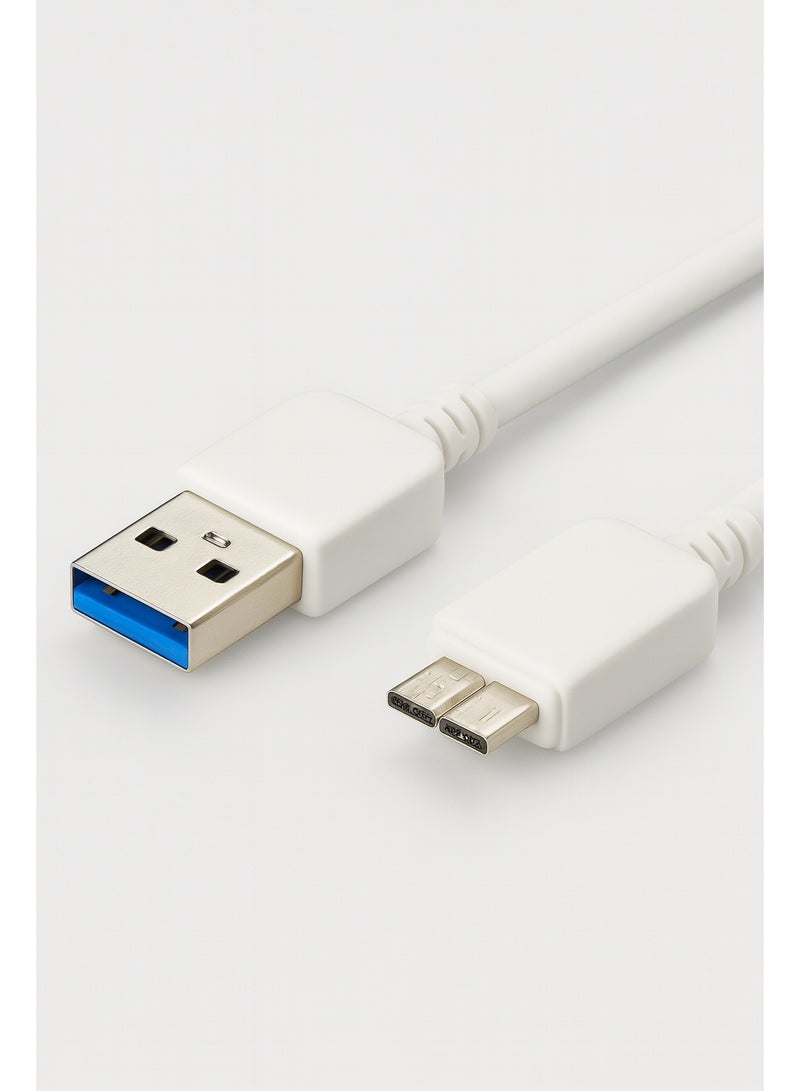 كابل يو أس بي 3 إلى ميكرو بي لنقل البيانات فائق السرعة متوافق مع الأقراص الصلبة الخارجية - Image 5