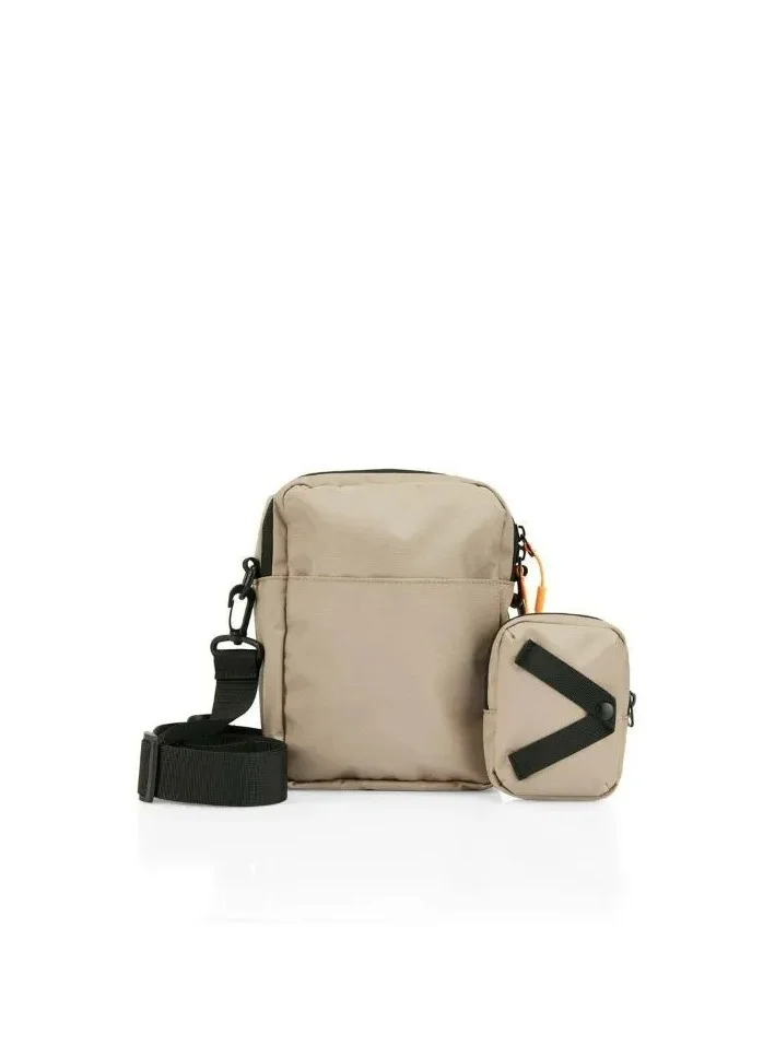 امريكان توريستر American Tourister Orbit Crossbody Bag As Rigel - Taupe - 1 Years Global Warranty