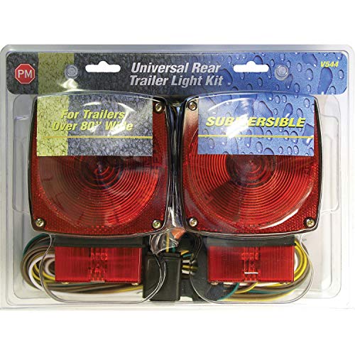 Perterson Peterson Manufacturing V544 Incandescent Trailer Light Over 80' Kit 5.94' x 4.50' - Image 2