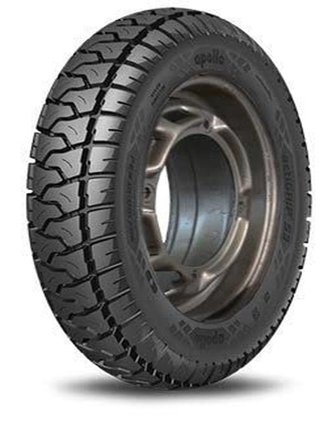 Apollo Actigrip S4 90/100-10 53J Tubeless Bike Tyre, Rear. - Image 2