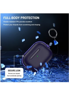 AIR Airpods 4 Case Cover for Women Men with Cleaning Kit, Automatic Security Locking Case for Airpods 4th Generation Front LED Visible  - Image 4