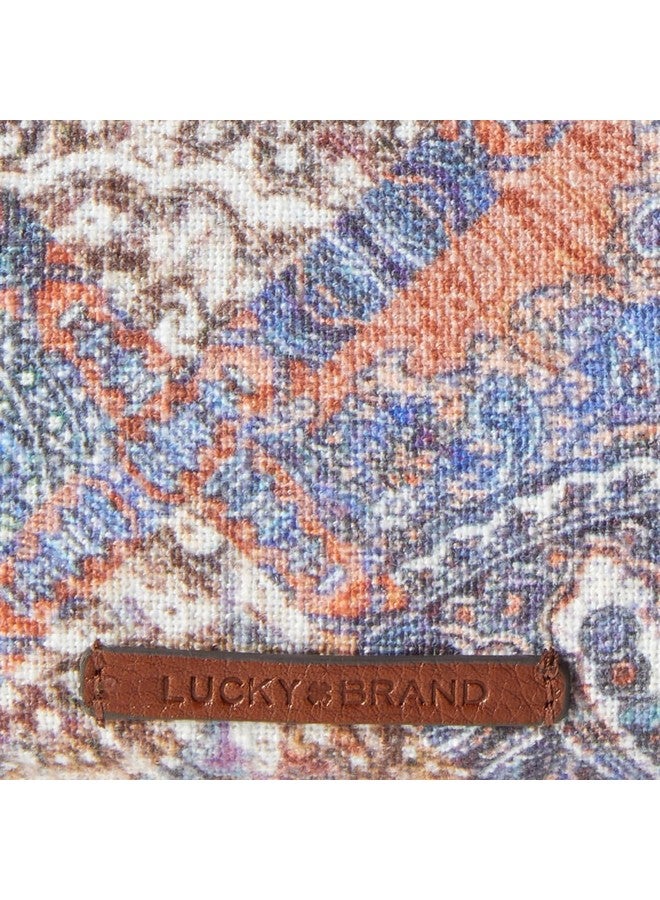 LUCKY BRAND Love Cotton Crossbody Wallet Vintage Patch - Image 4