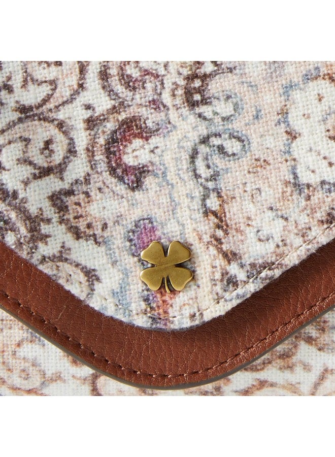 LUCKY BRAND Love Cotton Crossbody Wallet Vintage Patch - Image 3