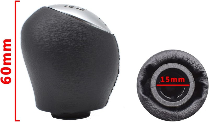 Vuzmode 6 Speed PU Leather Gear Shift Knob - Image 2