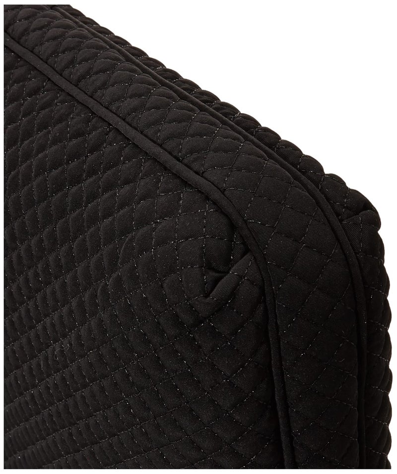 Vera Bradley Women's Microfiber Laptop Organizer, True Black, One Size - Image 3