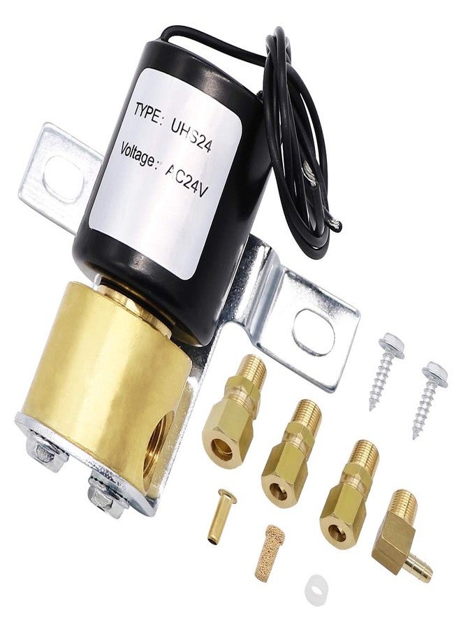 prime&swift Universal Humidifier Solenoid Valve UHS24 24V Fit for Honeywell Whole House Humidifier Parts HE220 HE220A HE260 HE225 HE250 HE265 32001639-002 fit for Skuttle A01-0814-148 prime&swift - Image 1