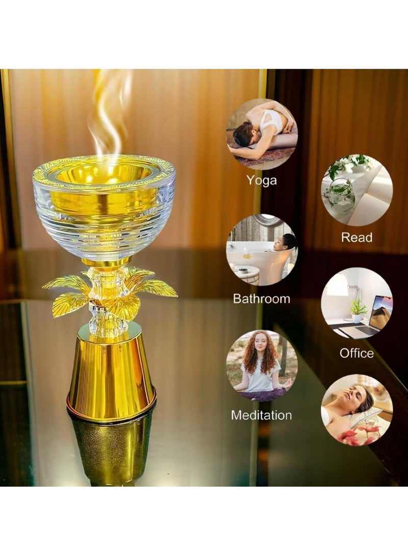 Elegant Design Incense Burner Arabic Oud Holder for Home and Office Fragrance - Image 2