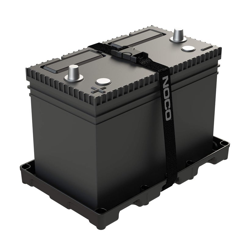 NOCO BT27S Group 27 HeavyDuty Battery Tray for Marine RV Camper and Trailer Batteries