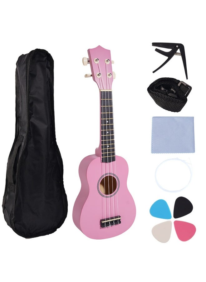 MIXDE Ukulele For Beginners,Starter Bundle Kit with Free Gig Bag Strap,Ukelele Beginner Kit with Gig Bag, Digital Tuner, 4 Guitar Picks, Strap,Children Musical Instrument  - Image 1