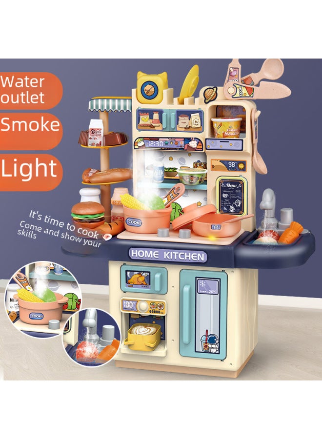 Children's Mini Kitchen Playset Simulated Cooking Stew Baby Boys Girls Gift Toy Set Kitchenware Role Play Food Pretend Play-Color:【color Box Version 48 Order, Delivery Period Of 5-7 Days】】 - Image 3