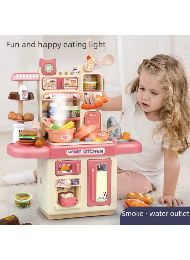 Children's Mini Kitchen Playset Simulated Cooking Stew Baby Boys Girls Gift Toy Set Kitchenware Role Play Food Pretend Play-Color:【color Box Version 48 Order, Delivery Period Of 5-7 Days】】 - Image 4