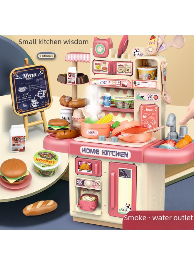 Children's Mini Kitchen Playset Simulated Cooking Stew Baby Boys Girls Gift Toy Set Kitchenware Role Play Food Pretend Play-Color:【color Box Version 48 Order, Delivery Period Of 5-7 Days】】 - Image 2