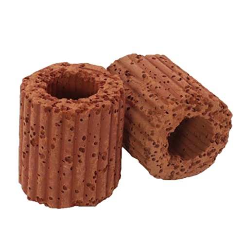 DGHAOP 10pcs Water Plants Cultivation Fixed Ring Base 25mm Aquatic Water Plant Fixed Ring for Aquarium Landscape Ceramic Plant Pot - Image 3
