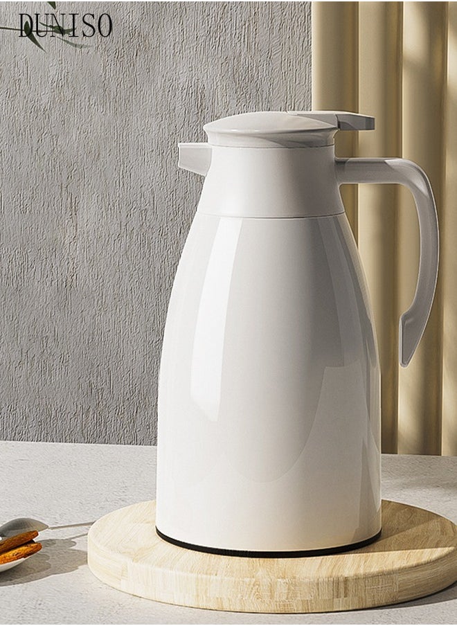 DUNISO Large capacity kettle, insulated kettle, hot water, office bedroom, tea, coffee, milk  - Image 2