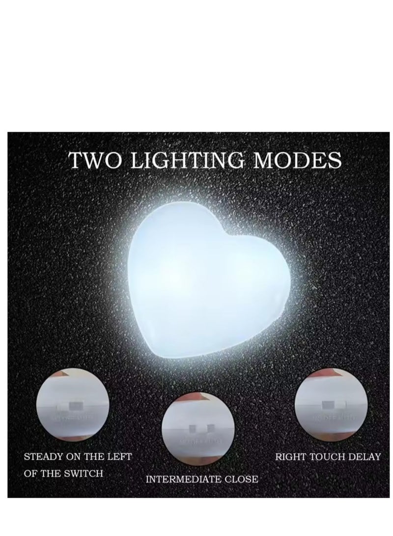 BLUE CORAL Purse Heart LED Light Handbag Lamp LED Handbag Light Sensor Heart Shape Purse Light Bag Illuminator Night Light for Women Ladies (2) - Image 2
